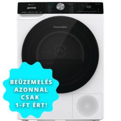   Gorenje DNS12 Hőszivattyús szárítógép A++ Energiaosztály, 10 kg, Zajszint: 64 dB, Inverter motor nélkül