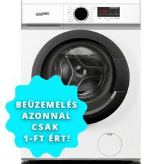   HOMEFORT HME17121UW Elöltöltős mosógép D energiaosztály, 7 kg, Keskeny mélység, 1200 fordulat/perc, Centrifugálási zajszint: 80 dB , Inverter motor nélkül, Gőzfunkció nélkül