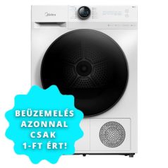   Midea MD200H90W/W-HR Hőszivattyús szárítógép A++ Energiaosztály, 9 kg, Zajszint: 69 dB, Inverter motor nélkül