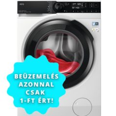   AEG LFR73944QE Elöltöltős mosógép A Energiaosztály, 9 kg, Normál mélység, 1400 fordulat/perc, Centrifugálási zajszint: 75 dB, Inverter motorral,  Gőzfunkció nélkül