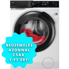   AEG LFR73944OE Elöltöltős mosógép A Energiaosztály, 9 kg, Normál mélység, 1400 fordulat/perc, Centrifugálási zajszint: 75 dB, Inverter motorral,  Gőzfunkcióval