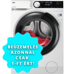   AEG LFR73864CE Elöltöltős mosógép A Energiaosztály, 8 kg, Normál mélység, 1600 fordulat/perc, Centrifugálási zajszint: 75 dB, Inverter motorral,  Gőzfunkcióval