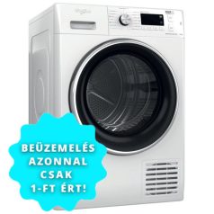   Whirlpool FFT M11 9X3BXY EE +5 ÉV Garanciával*, Hőszivattyús szárítógép  A+++ Energiaosztály, 9 kg, Zajszint: 64 dB, Inverter motorral